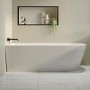 Freestanding Single Ended Left Hand Corner Bath 1800 x 800mm - Amaro