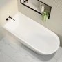 Freestanding Single Ended Left Hand Corner Bath 1800 x 800mm - Amaro