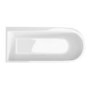 Freestanding Single Ended Left Hand Corner Bath 1800 x 800mm - Amaro