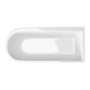 Freestanding Single Ended Right Hand Corner Bath 1800 x 800mm - Amaro