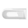 Freestanding Single Ended Right Hand Corner Bath 1800 x 800mm - Amaro