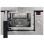 Refurbished Amica AMM20G1BI Built In 20L With Grill 800W Microwave Stainless Steel