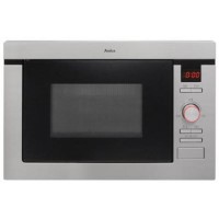 GRADE A2  - Amica AMM25BI 25 L 900 W Built-in Microwave With Grill For A 60cm Wide Cabinet Stainless steel