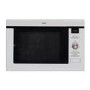 GRADE A2 - Amica AMM25BI 25 L 900 W Built-in Microwave With Grill For A 60cm Wide Cabinet Stainless steel