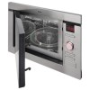 GRADE A2 - Amica AMM25BI 25 L 900 W Built-in Microwave With Grill For A 60cm Wide Cabinet Stainless steel