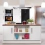 GRADE A2 - Amica AMM25BI 25 L 900 W Built-in Microwave With Grill For A 60cm Wide Cabinet Stainless steel