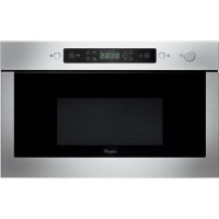 Whirlpool AMW438IX Built-In Microwave with Grill - Stainless Steel