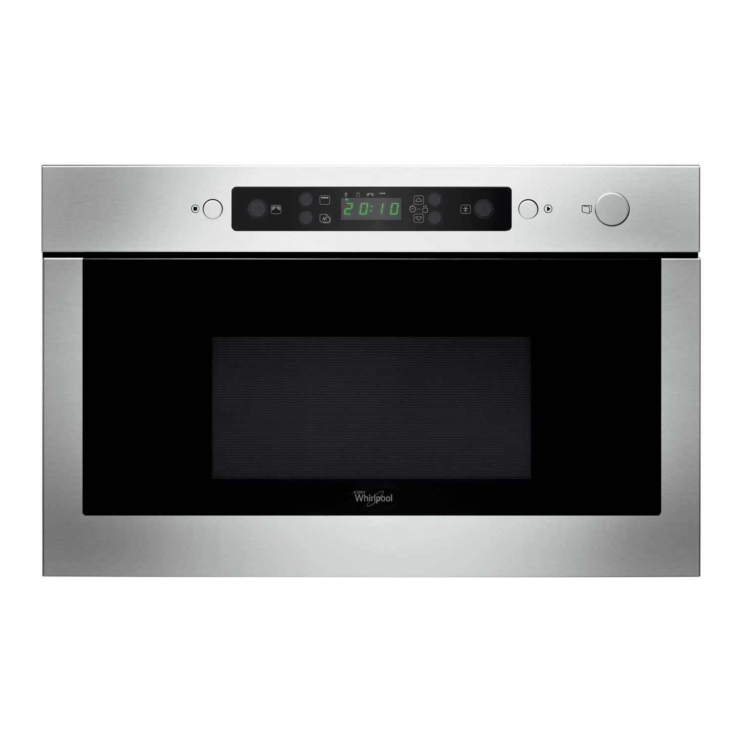 Whirlpool AMW438IX BuiltIn Microwave with Grill Stainless Steel