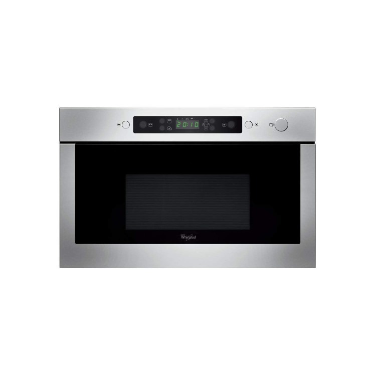 Whirlpool AMW438IX Built-In Microwave with Grill - Stainless Steel