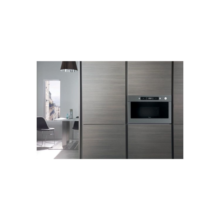 GRADE A2 - Whirlpool AMW439IX Microwave & grill 22 Litre Built-In  Microwave Oven - Stainless Steel