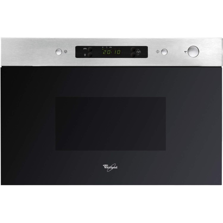Whirlpool AMW490IX Stainless Steel 22 Litre 750 Watt Built-in Microwave Oven