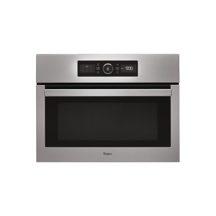 Whirlpool AMW515/IX 900W 40 Litre Built-In Microwave Oven And Grill - Stainless Steel