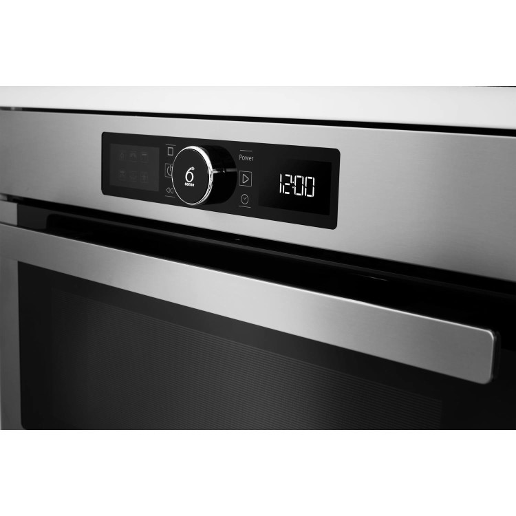 GRADE A2 - Whirlpool AMW730IX Absolute 31 Litre Built-In Microwave And Grill - Stainless Steel