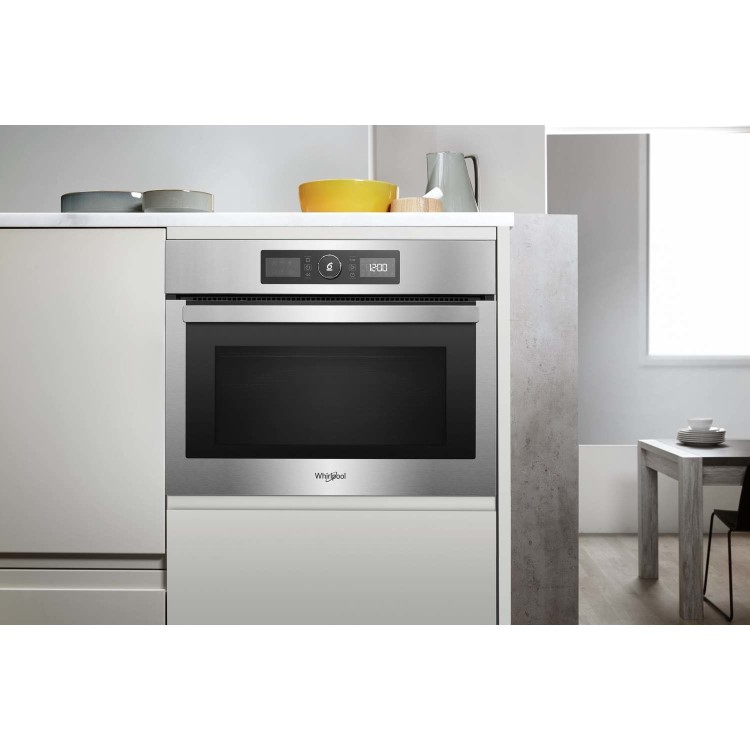 Whirlpool AMW9615IX Absolute Built-in Microwave Oven - Stainless Steel