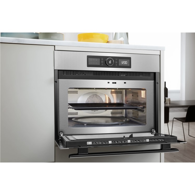 Whirlpool AMW9615IX Absolute Built-in Microwave Oven - Stainless Steel