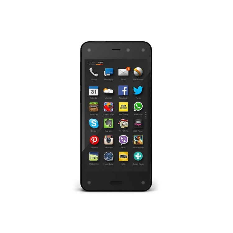 GRADE A1 - Amazon Fire Phone Black 32GB Unlocked & SIM Free 