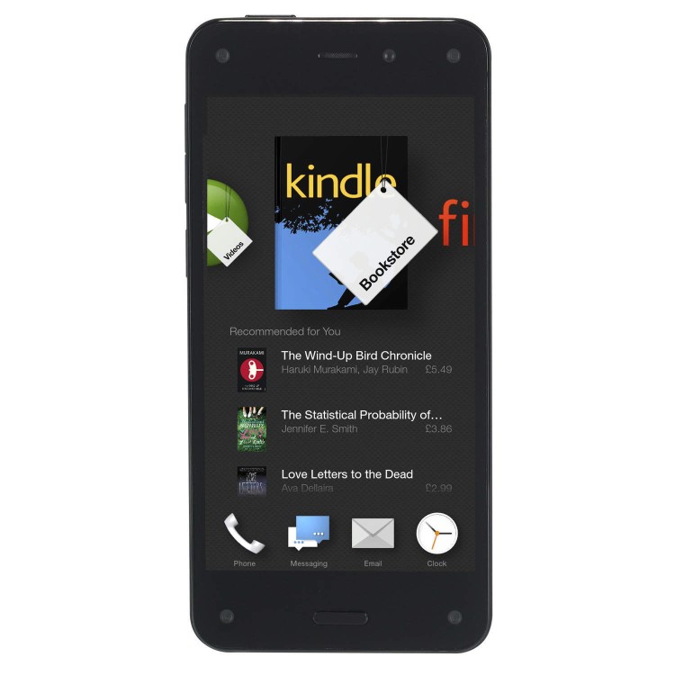 GRADE A1 - Amazon Fire Phone Black 32GB Unlocked & SIM Free 