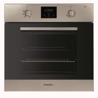 Refurbished Hotpoint AOY54CIX 60cm Single Built In Electric Oven with Catalytic Liners Stainless Steel