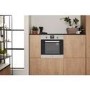 Refurbished Hotpoint AOY54CIX 60cm Single Built In Electric Oven with Catalytic Liners Stainless Steel