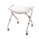 AP100122 White Adjustable Shower Stool - Croydex 