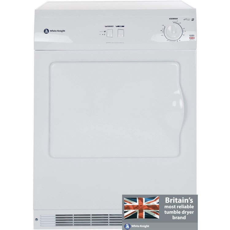 White Knight C44AWL 44AWL 6kg White Freestanding Vented Tumble Dryer
