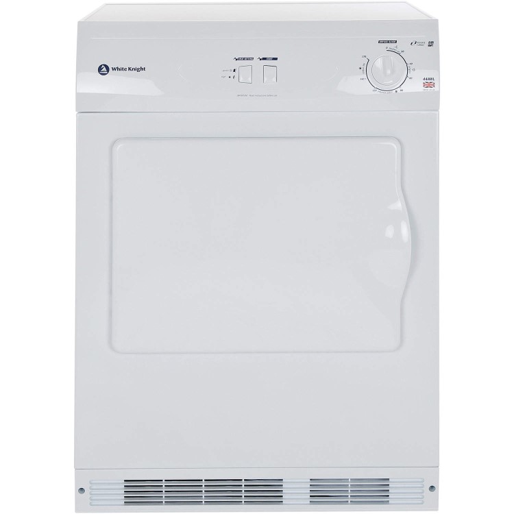 White Knight C44AWL 44AWL 6kg White Freestanding Vented Tumble Dryer