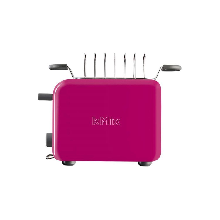 GRADE A1 - As new but box opened - Kenwood TTM029 kMix Boutique Toaster - Magenta