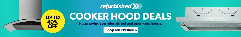 Refurbished Outlet Deals on Cooker Hoods.