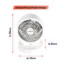 7 Inch Oscillating Desk Fan - Powerful & Compact