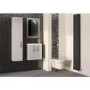 Cashmere Wall Hung Compact Bathroom Vanity Unit & Basin - W505 x H540mm