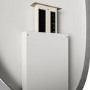 Pebble Backlit Bathroom Mirror with Battery Operated Lights 500 x 800mm - Apollo