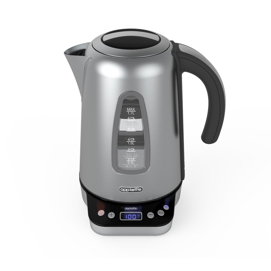 Appkettle 1.7L 2400W Smart Kettle WiFi 3G 4G Android iOS