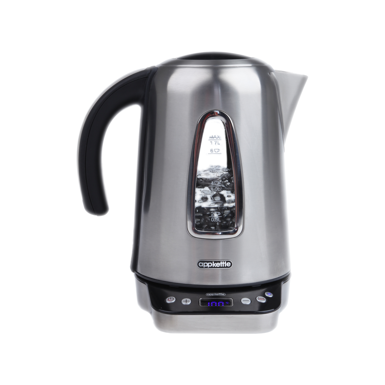 Appkettle 1.7L 2400W Smart Kettle WiFi 3G 4G Android iOS Alexa