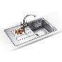 Franke APX611DP Alpina Single Bowl Stainless Steel Sink and Tap Designer Pack