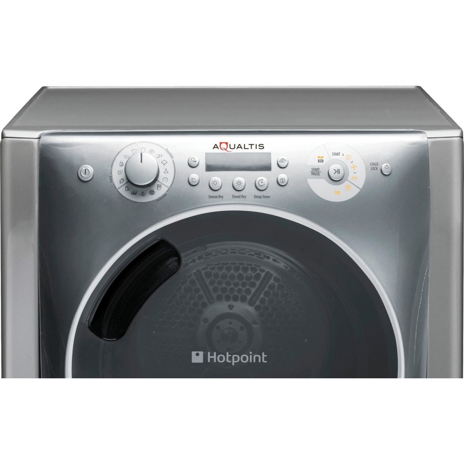 Hotpoint AQC9BF7S1 Aqualtis 9kg Freestanding Condenser Tumble Dryer