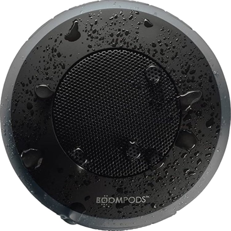 BoomPods AquaPod Bluetooth Waterproof Speaker - Dark Grey