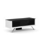Elmob Arcadia Closed White TV Cabinet - Up to 50 Inch
