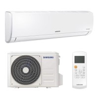 Samsung AR18ART A++ 18000 BTU Wall Mounted Air Conditioner with Heat Pump set made of indoor AR18BXHQASINEU and outdoor AR18BXHQASIXEU