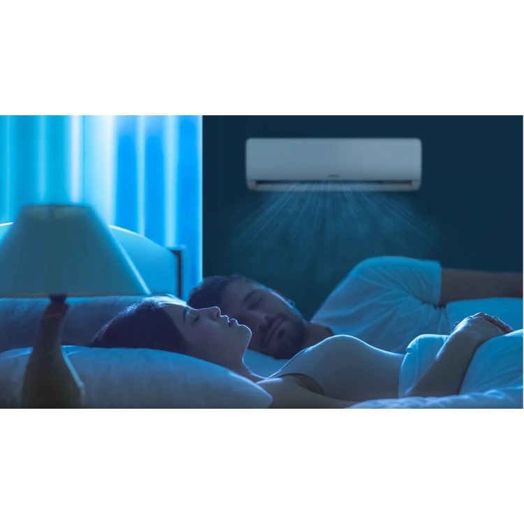 Samsung AR18ART A++ 18000 BTU Wall Mounted Air Conditioner with Heat Pump set made of indoor AR18BXHQASINEU and outdoor AR18BXHQASIXEU