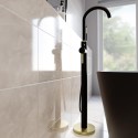 A2/AR2TFSBSM ALMOST PERFECT - 2 Tone Freestanding Bath Shower Mixer Tap - Arissa