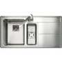 1.5 Bowl Inset Stainless Steel Kitchen Sink with Righthand Drainer - Rangemaster Arlington