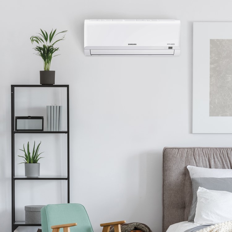 Samsung A++ 9000 BTU Wall Mounted Air Conditioner with Heat Pump