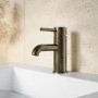 Antique Brass Mono Basin Mixer Tap - Arissa