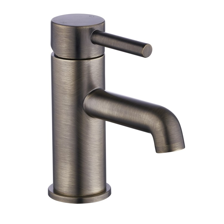 Antique Brass Mono Basin Mixer Tap - Arissa