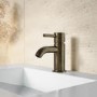 Antique Brass Cloakroom Mono Basin Mixer Tap - Arissa