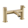 Brushed Brass Bath Mixer Tap - Arissa