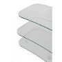 Off The Wall Arc 1000 TV Stand for up to 55" TVs - Silver
