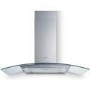 Elica ARCH60 Arch Curved Glass 60cm Chimney Cooker Hood Stainless Steel