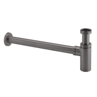Gunmetal Grey Round Basin Bottle Trap - Arissa
