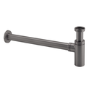 Gunmetal Grey Round Basin Bottle Trap - Arissa